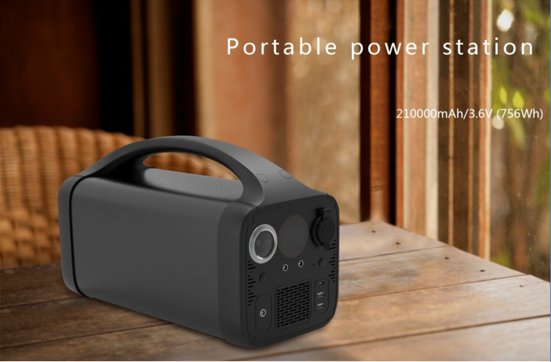 Generador solar al aire libre de 1000W para carga móvil