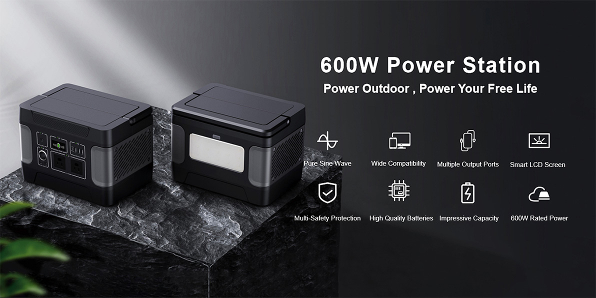 Generador solar a prueba de calor de 600W para energía de respaldo en el hogar